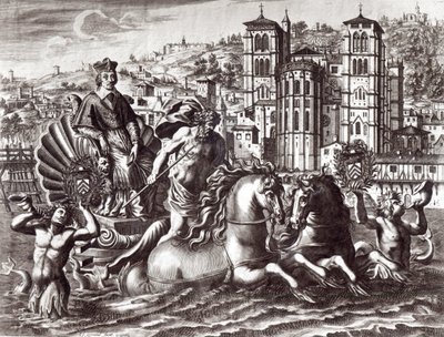 Allegory Celebrating the Nomination of Cardinal de Richelieu to the Office of Superintendent of Navigation and Trade by Claude Goyrand